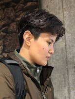 ナヌーク ダイカンヤマ(nanuk daikanyama)&nbsp;メンズパーマ毛流れパーマ緩めパーマメンズカットセンター分け