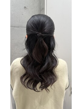 スタジオカラー(Studio Color) ハーフアップ