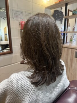 チアー ヘアリラクゼーション(cheer HAIRRELAXATION) カーキカラー