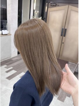 オールバイオー(Owl by oOo) ミルクティーベージュ【ブリーチ無しダブルカラー】