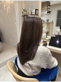 艶ブラウン×大人レイヤー