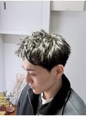 MEN’S/サーフカール/刈り上げセンターパート/表参道駅