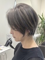 hair salon Heir【4月19日NEW OPEN（予定）】&nbsp;50代の白髪悩みをカバーする上品ショート