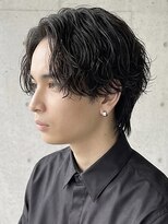 ヘッドストック 大和八木店(HEAD STOCK)&nbsp;波巻きシャドウパーマニュアンスセンターパートニュアンスパーマ