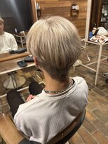 テントヘアー(tent hair)&nbsp;ハイトーンカラー