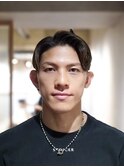 刈り上げセンターパート