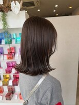 ミューズ 守山店(MUSE) 【MU-SE守山店】ミディアム切りぱなし外ハネ