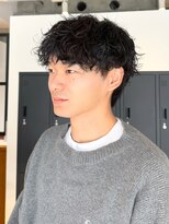 グレイン キャンバス 川崎(grain canvas.) ショートパーマ/片平