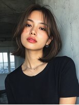 ロッソ 大橋店(Rosso) 顔まわり流れる外ハネボブ【大橋】