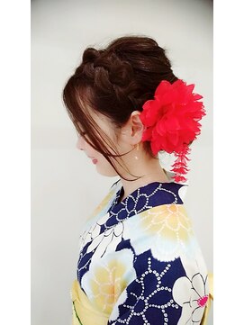 ウェル アアルト 海老名ビナウォーク店 ゆるふわ＊あみこみアレンジ