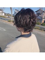 ルシードスタイル　ムースユイット(LUCIDO STYLE mousse8)&nbsp;マッシュ×無造作パーマ