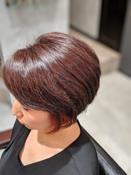 リルシープ(Lilsheep) #大人女子 #ショートボブ #小顔デザイン #バイオレットアッシュ