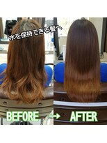 ルーミールーム(RoomieRoom)&nbsp;鶴園なおみ　の　髪質改善ツヤ髪さらさらストレート