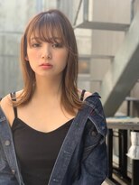 オースティン 錦糸町(AUSTIN)&nbsp;AUSTIN☆大人かわいい前髪セシルカットココアブラウンネオウルフ