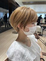 【小鳥居】大人可愛い艶カラーショートボブ30代40代50代
