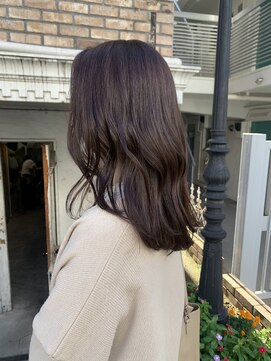 ロイジー(roijir) 表参道 roijir ナチュラルカラー×バイオレットグレージュ