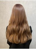 垢抜けミルクティーベージュ♪*。