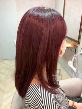 ユッカ エコル 塚口(YUCCA ekolu) 【ekolu ANNA】ブリーチ1回/艶髪/ピンクブラウン/オータムカラー