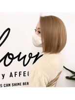 グロウム バイ アフェクト(glowm by AFFECT)&nbsp;ベージュブラウン×ボブstyle