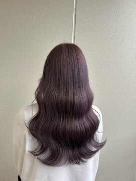 ガリカ シーム(Gallica/SEAM) 【桑原雪音】モテ髪フェミニンロング/艶髪ラベンダーグレージュ