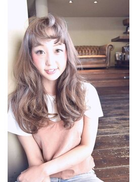 ロッタディディオ(ROTTA di Dio) 外国人風シフォンカール×ピンクグレージュ