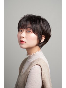 ジオ 国分寺(the O's) 斜めバング/シルキーベージュ/ブラントカット[国分寺駅]