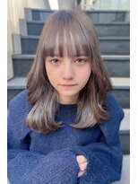 リークフー(Ree cu fuu)&nbsp;10代20代30代40代 前髪　くびれミディアムヘアー　藤沢