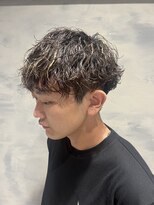 サイファー 心斎橋(CIPHER.)&nbsp;メッシュ×スパイラルパーマ1