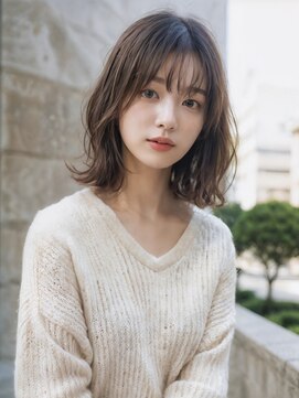 インデペンデンス(independence) ふんわり×ゆるミディアム×パーマ×コテ 10代20代30代40代