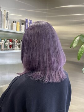 ゼスト 八王子店(ZEST) ラベンダーカラー／ケアブリーチ【藤野はるひ】