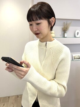 ロジェブルー(Rosier Bleu) 【丸みボブ】自然にまとまるショートスタイル