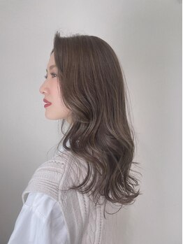 アニー(annie hair design)の写真/【白髪染めカラー+カット¥7700】髪に優しい薬剤を使用◎高技術×お手頃価格で理想のスタイルに♪