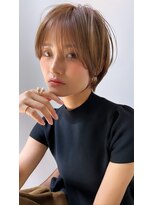 ラフ 立川(Laff)&nbsp;ショートボブ×ショコラアッシュ【束感/ヘルシースタイル/立川】