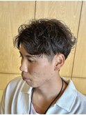 波巻きスパイラルパーマツイストスパイラルパーマシャドウパーマ