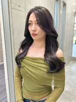 シーク 天神(SEEK)&nbsp;松尾菫菜/ラベンダーグレージュ/ブリーチ/ダブルカラー/韓国ヘア