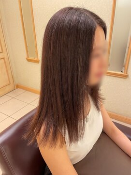 松本平太郎美容室 銀座本店 パープルブラウン