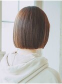 ツヤ感ミニボブ