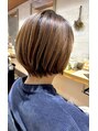 ヘアーデザイン キズナ(HAIR DESIGN Kizuna)&nbsp;女性らしい丸みを残して扱いやすいショートボブスタイルに♪