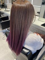 エイン(eine)&nbsp;裾カラー×紫