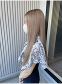 10代20代7透明感カラーミルキーグレージュ