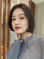 ビュートリアム 南青山(BEAUTRIUM) 大人ボブ 顎ラインボブ ふんわりボブ ワンカールパーマ 表参道