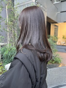 クク(coucou) 髪質改善カラー×透明感ブラウンベージュ