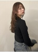 【山本】似合わせ レイヤー 顔まわり ブリーチなしダブルカラー
