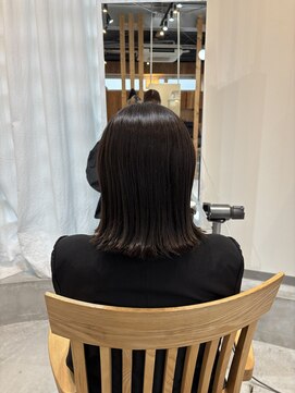 エタン 北千住(ethane) 切りっぱなしボブ