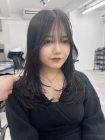 メルバイグラフ 梅田(mel by GRAFF)&nbsp;ミディアムレイヤー/韓国ボブ／髪質改善/顔まわり/ブリーチなし