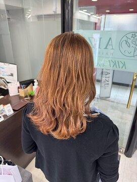 アイズ 本厚木(AIZU) 白髪ぼかしカラー ベージュ