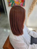 シーバイトリコ 市川(SEA by tricot)&nbsp;艶ストレート/ピンクベージュ