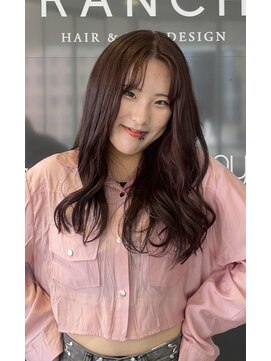ブランシェ JR勝川駅前店 ブリーチなしでできる！pink brown！
