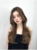 前髪顔まわり韓国ヘアレイヤーカットサイドバンク2wayバンク韓国