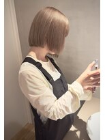 クペウファルベ(cope'u FARBE)&nbsp;ミルクティーカラー　ブリーチ/ダブルカラー/ハイトーン